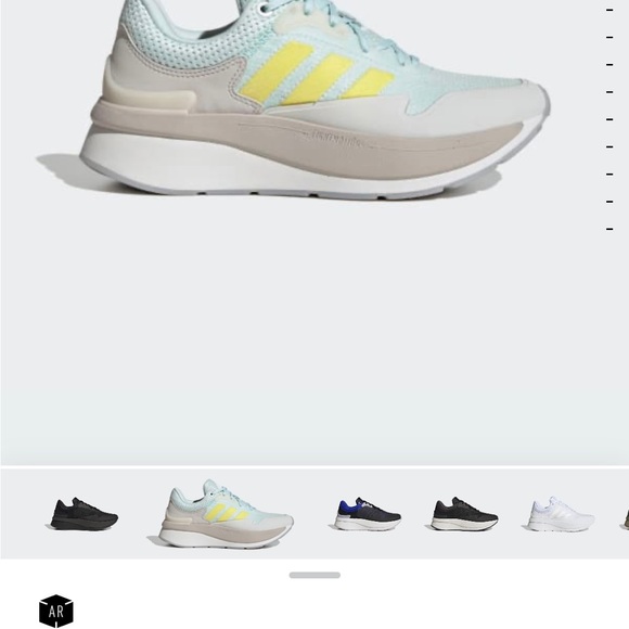 Womens Adidas Znchill running shoes - Picture 3 of 6